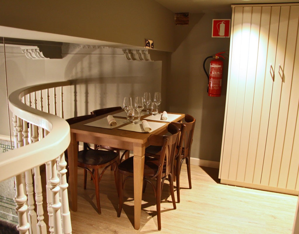 Restaurante Los Fueros en el Casco Viejo de Bilbao