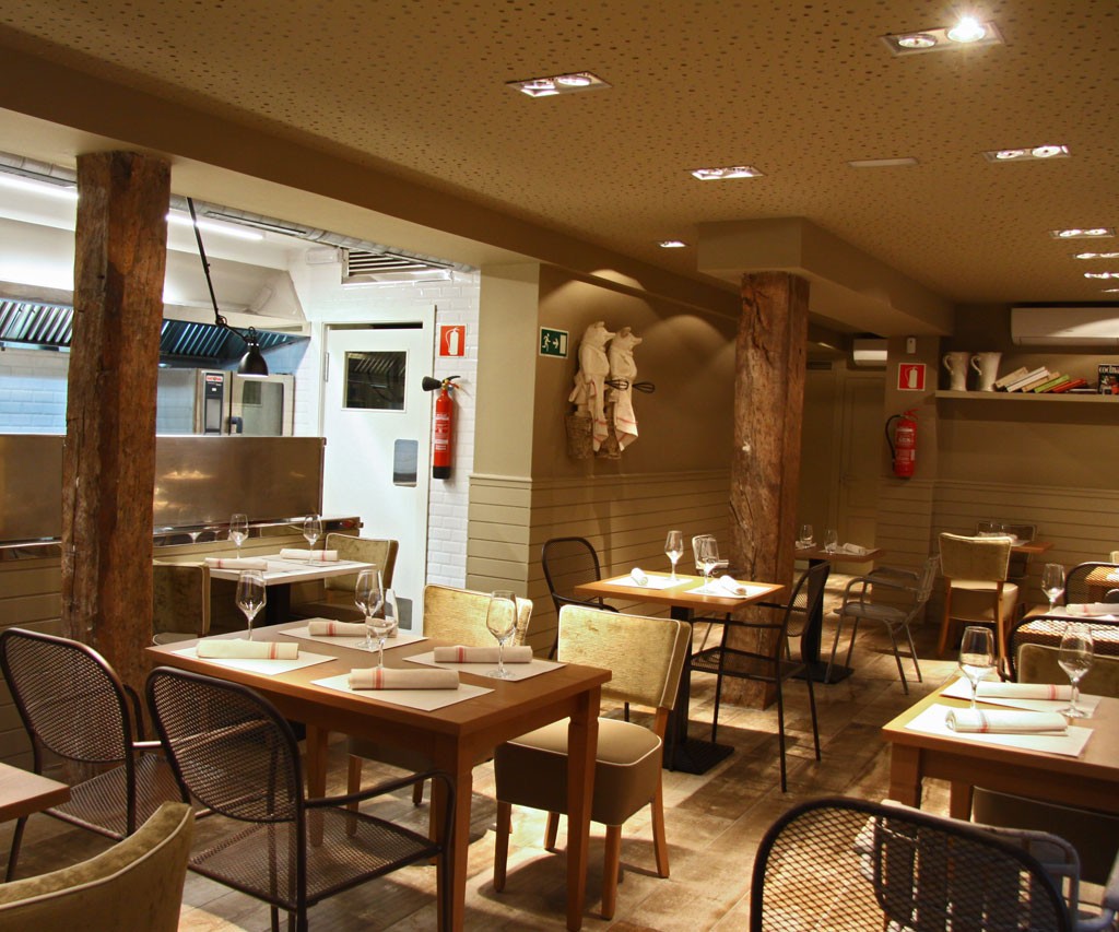 Restaurante Los Fueros en el Casco Viejo de Bilbao