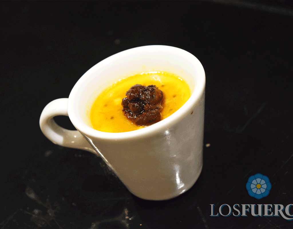 Flan de azuki al vapor - Paul Ibarra - Los Fueros